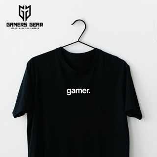 Schwarzes GamersGear T-Shirt mit "Gamer" Aufdruck
